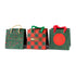 Small Holly <br> Christmas Gift Bags (Set of 6)